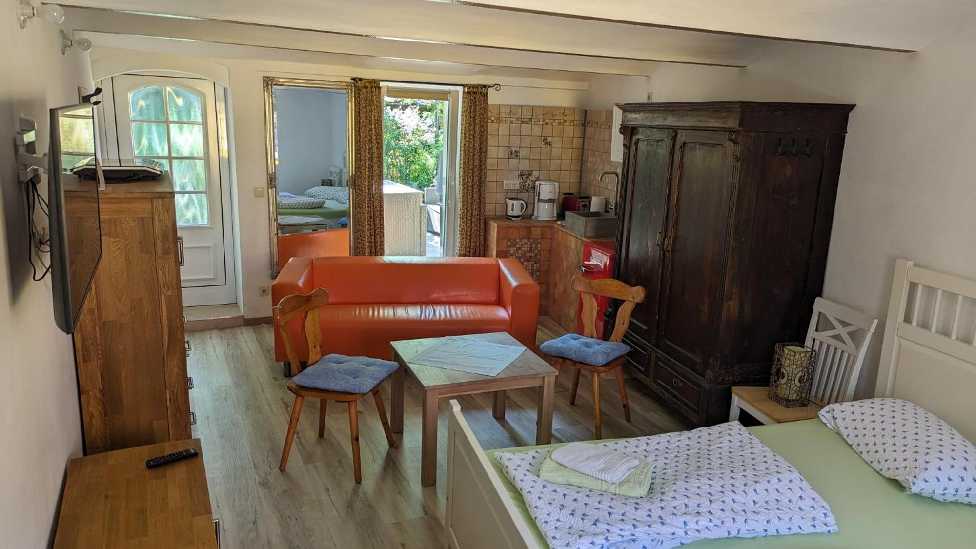 Fuenf Linden Otel Straupitz Oda fotoğraf